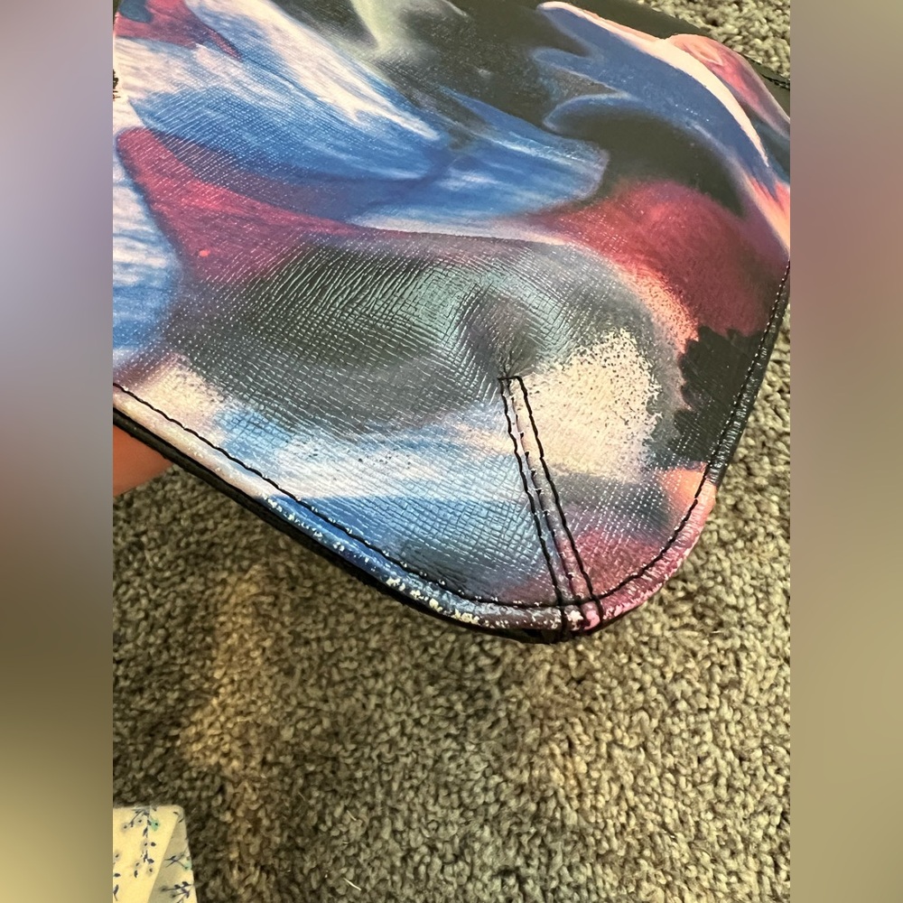Ted Baker Leather Crossbody  “Cosmic Bloom” - Picture 8 of 13